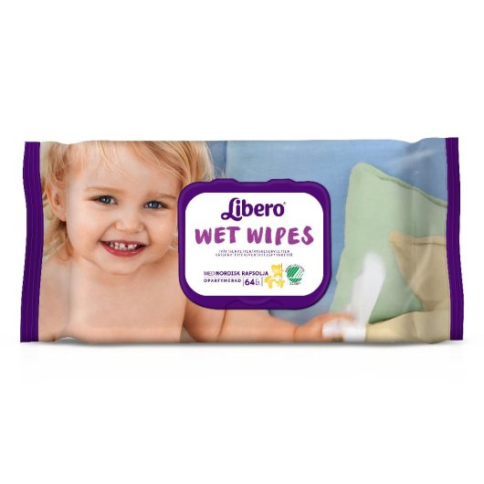 LIBERO WET WIPES 64PZ 4360