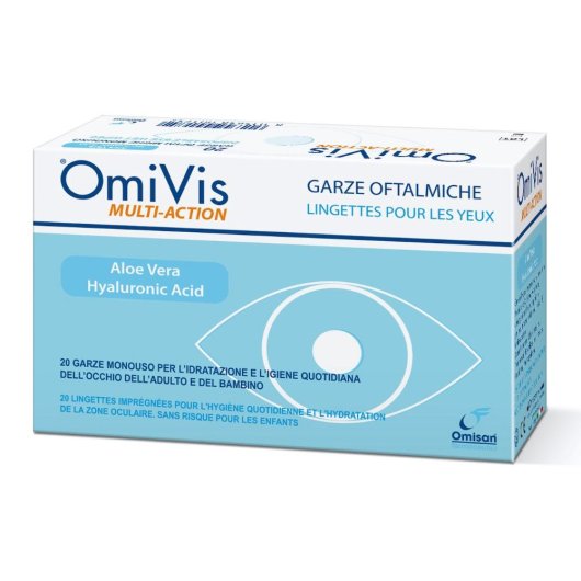 OMIVIS GARZE OFTALMICHE 20PZ