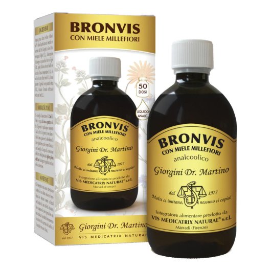 BRONVIS CON MIELE MILLEF 500ML