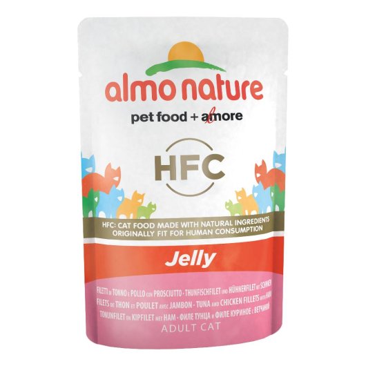 ALMO CAT JELLY 55 GR TONNO. PO