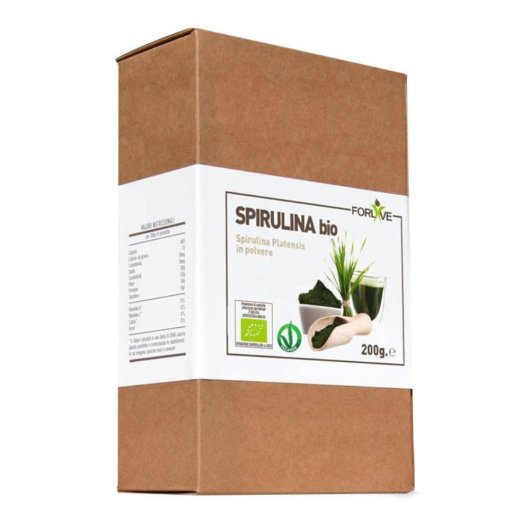 SPIRULINA BIO 200GR FORLIVE