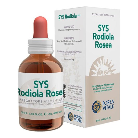 Sys Rodiola Rosea Gocce 50ml