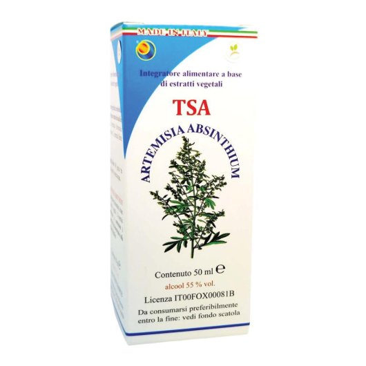 Tsa Artemisia Absinthium - Herboplanet - Flacone da 50 ml - Integratore alimentare che contribuisce a contrastare i disturbi del ciclo mestruale