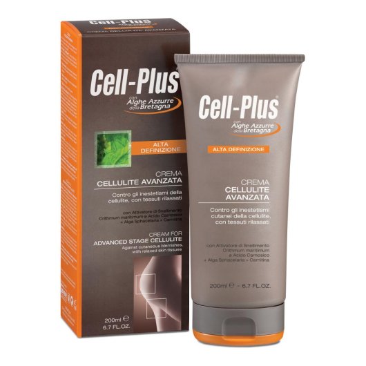 Cell-Plus Alta Definizione Crema avanzata - Bios Line - 200 ml - Trattamento in crema che aiuta a combattere la cellulite in fase avanzata