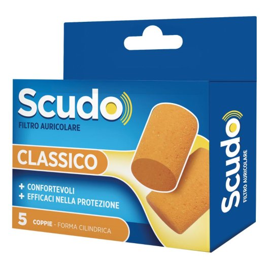 EARPLUG SCUDO CLASSIC 5 COPPIE