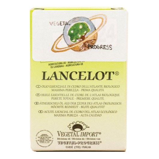 Lancelot Olio Essenziale Cedro 10ml - Riduce Gonfiore di Gambe e Caviglie