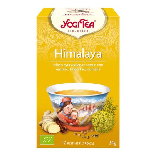 YOGI TEA HIMALAYA 34G BIO