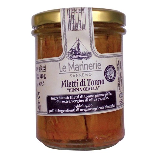 Filetti Tonno Pinna Gialla200g