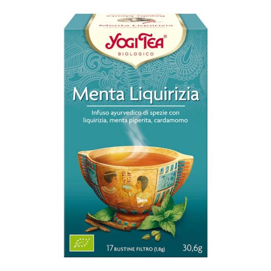 YOGI TEA MENTA LIQUIRIZIA BIO 17