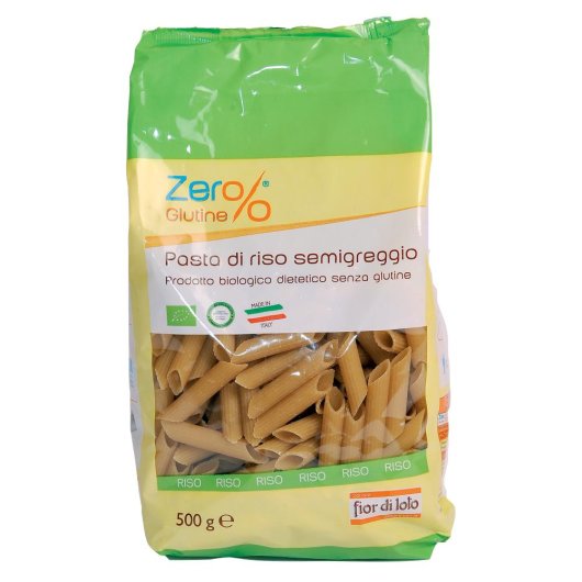 PENNE RISONE S/GLUT BIO 500G F