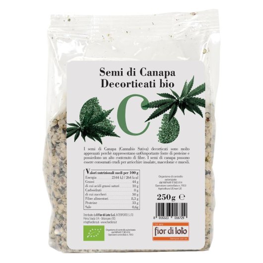 Semi Canapa Decortic Bio 250g