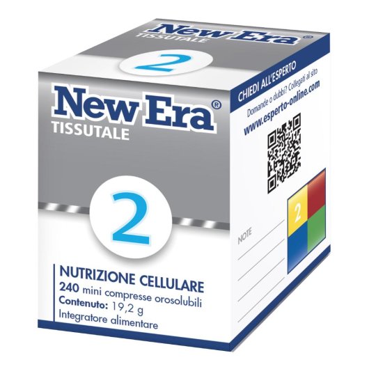 New Era 2 - Named - 240 compresse orodispersibili - Integratore alimentare che sostiene il sistema immunitario e le ossa