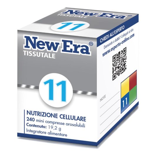 New Era 11 - Named - 240 compresse orodispersibili - Integratore alimentare che aiuta l'equilibrio dei liquidi corporei