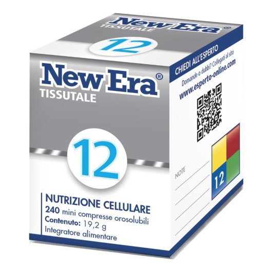 New Era 12 - Named - 240 compresse orodispersibili - Integratore alimentare che aiuta il benessere di pelle, capelli e unghie