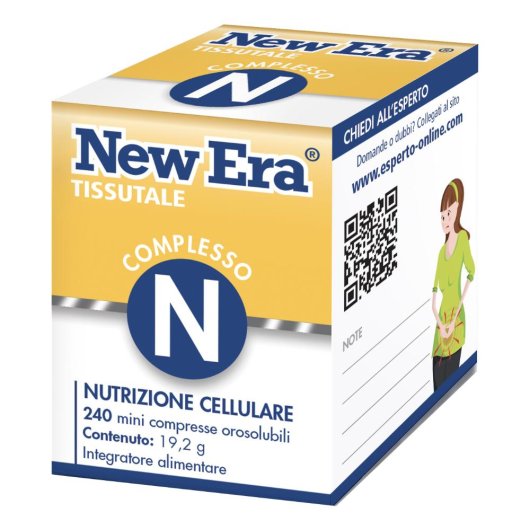 New Era N - Named - 240 compresse orodispersibili - Integratore alimentare utile in caso di dolori mestruali, irregolarità del ciclo, dismenorrea