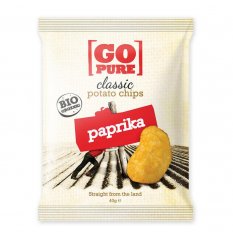 GO PURE CHIPS PAPRIKA 40G