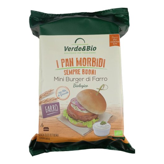 VERDE&BIO MINI BURGER FARRO