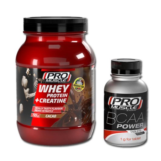 Promuscle Whey Cac+cre725+bcaa