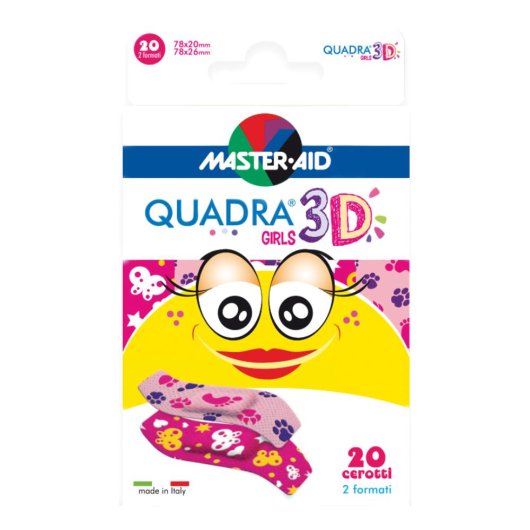 M-AID QUADRA3D CER GIRL ASSORT