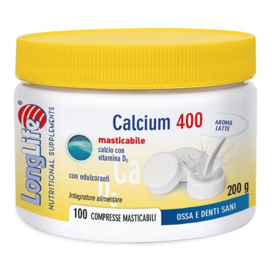 LONGLIFE CALCIUM LATTE 100CPR