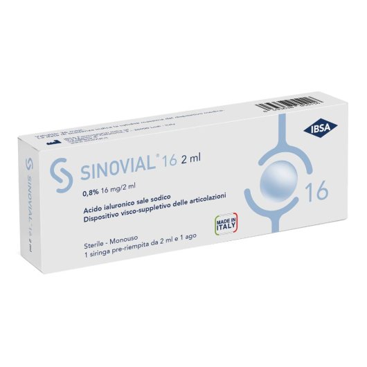 SINOVIAL 16 SIR 0,8% 2ML 1PZ