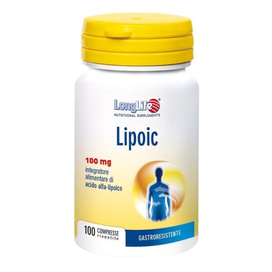 LONGLIFE LIPOIC 100MG 100CPS