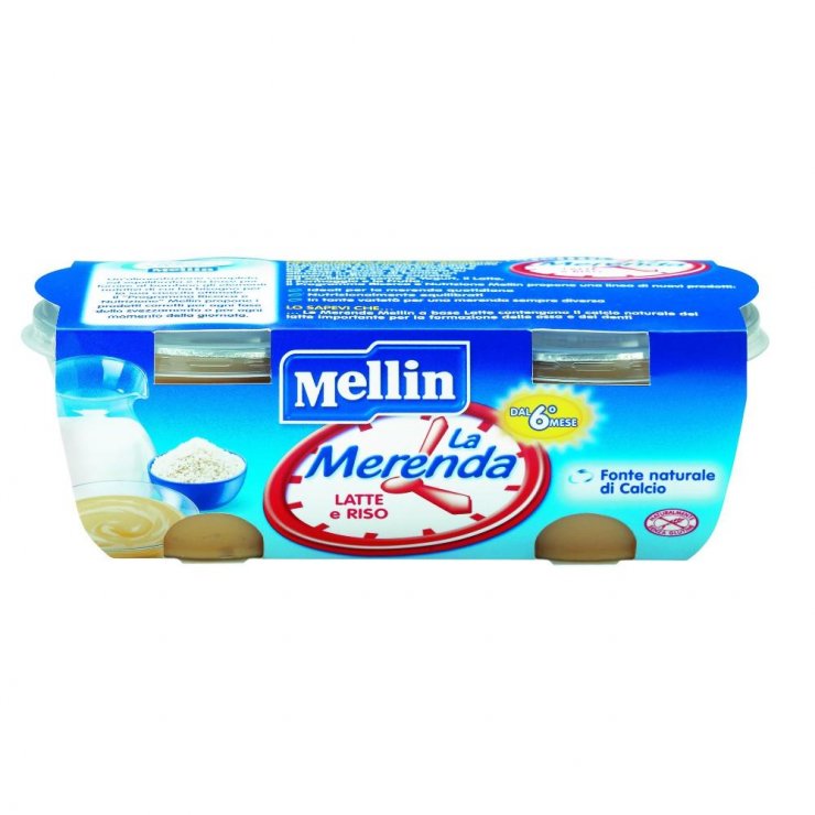 Mellin Mer Latte/riso 2x130g