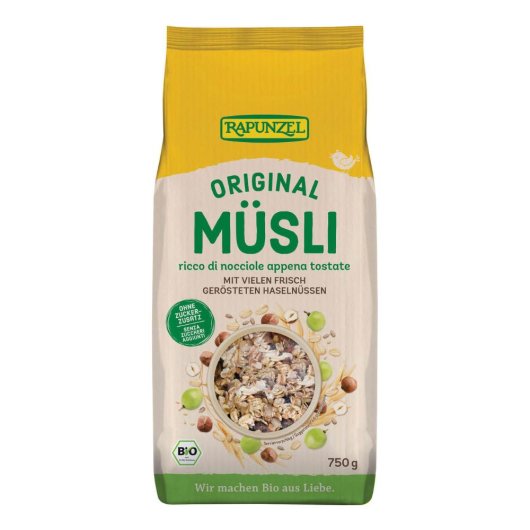 RAPUNZEL ORIGINAL MUESLI 750G