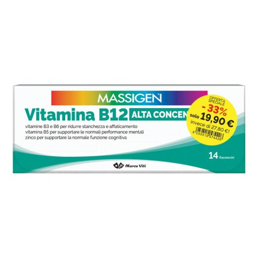 MASSIGEN VITAMINA B1214+14FL