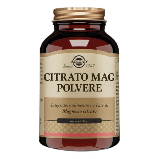 CITRATO MAG POLVERE 108G