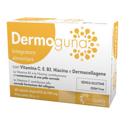 Dermoguna - Guna - 60 capsule - Integratore per la biovitalità della pelle 