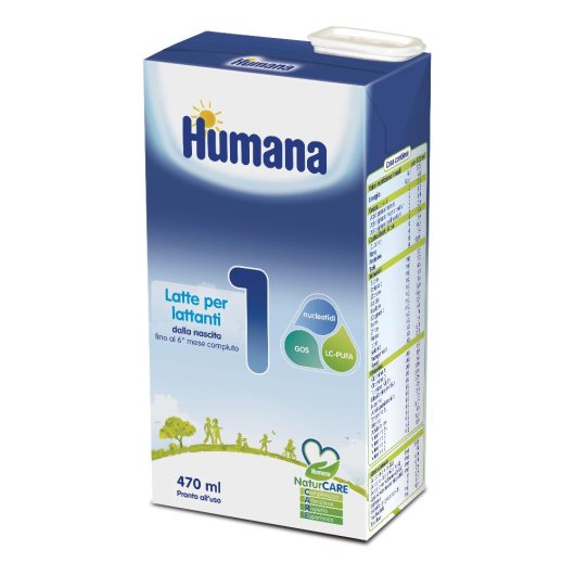 HUMANA 1 NATCARE MP 1X470ML