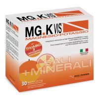 MGK Vis Magnesio Potassio 30 Bustine Arancia - Integratore di sali minerali