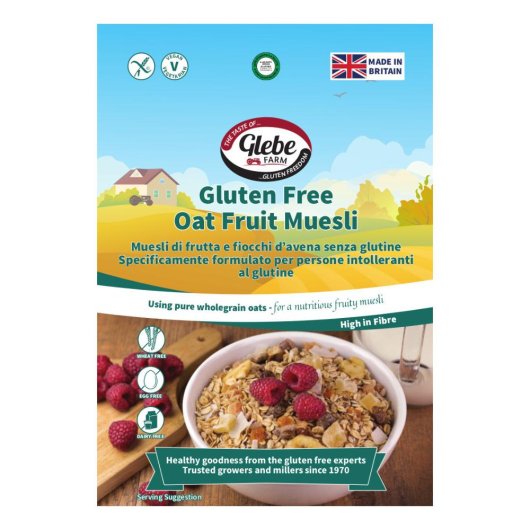 GLEBE FARM MUESLI FRUTTA AVENA