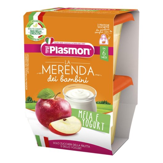 PLASMON MELA YOG AS 2X120G