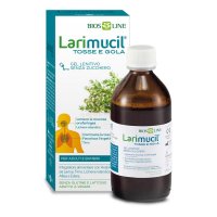 Larimucil Tosse e Gola - Bios Line - 120 ml - Trattamento a doppia azione: lenisce la mucosa irritata e contrasta la tosse secca Larimucil Tosse e Gola - Bios Line - 120 ml - Trattamento a doppia azione: lenisce la mucosa irritata e contrasta la tosse secca