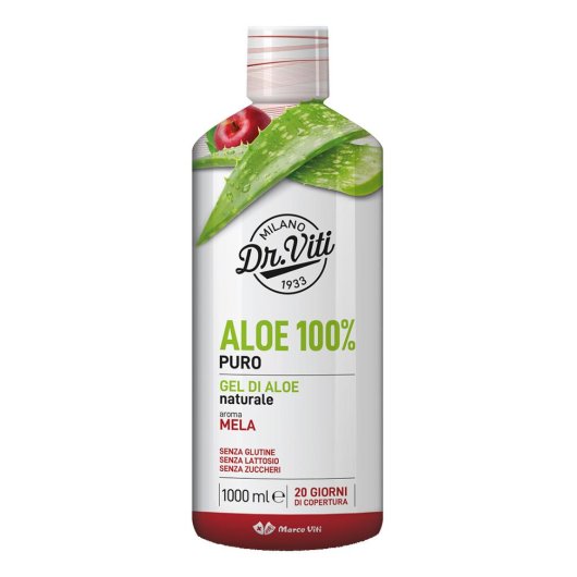 ALOE 100% PURO AROMA MELA 1L (