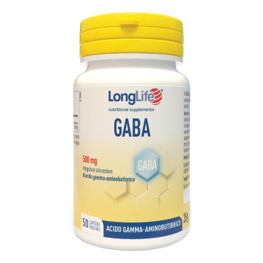 LONGLIFE GABA 500MG 50CPS