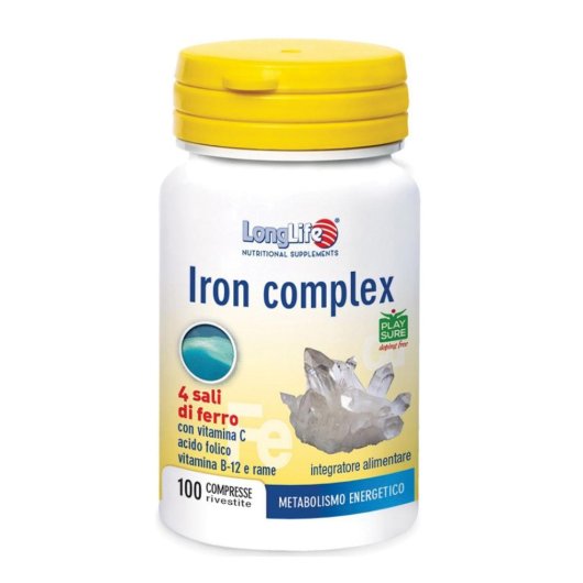 LONGLIFE IRON COMPLEX 100CPR