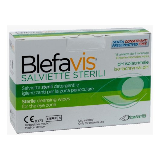 BLEFAVIS SALVIETTE STERILI18PZ