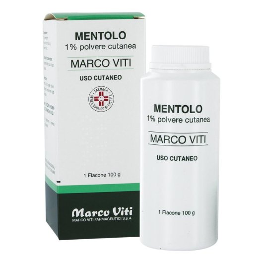 TALCO MENTOLATO 1% 100G VITI