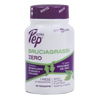 Ultra Pep Bruciagrassi Zero - Bios Line - 60 Tavolette - Integratore alimentare che stimola il metabolismo senza Iodio né Caffeina Ultra Pep Bruciagrassi Zero - Bios Line - 60 Tavolette - Integratore alimentare che stimola il metabolismo senza Iodio né Caffeina