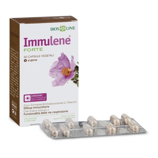 Immulene Forte - Bio Line - 60 capsule - Integratore difese immunitarie