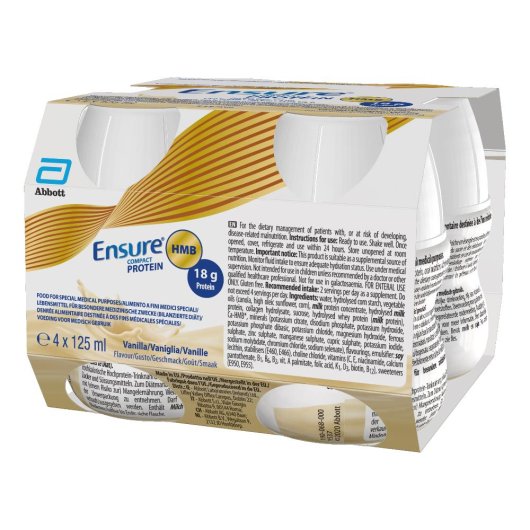 ENSURE COMPACT PROT VAN4X125ML