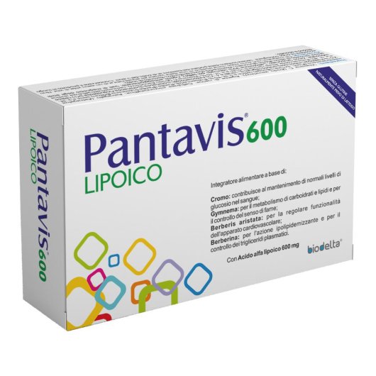 PANTAVIS 600 LIPOICO 30CPR