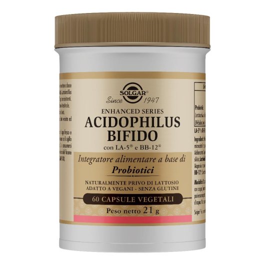 ACIDOPHILUS BIFIDO 60CPS SOLGAR