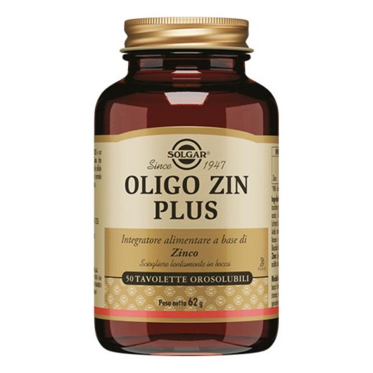 OLIGO ZIN PLUS 100TAV SOLGAR