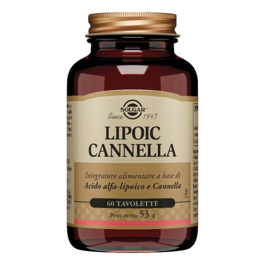 LIPOIC CANNELLA 60CPS VEG