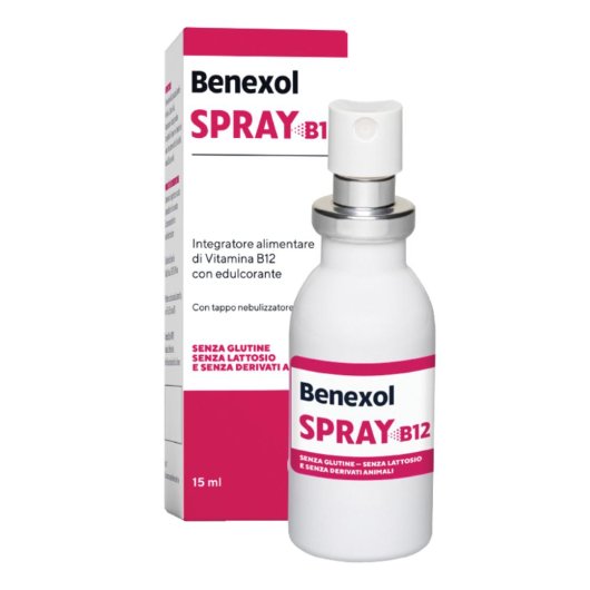 Benexol - Bayer - Spray da 15 ml - Medicinale di supporto in caso di carenza di vitamina B12