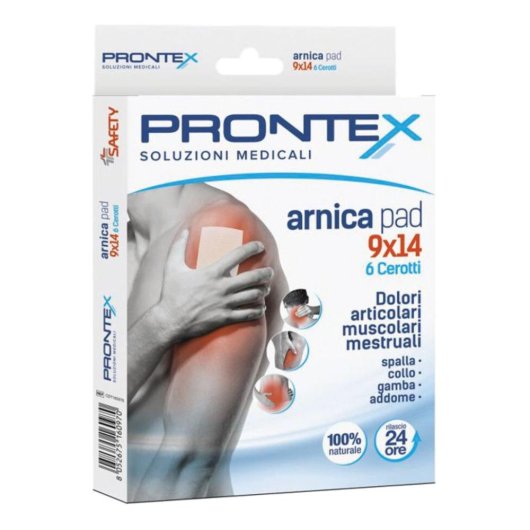 PRONTEX ARNICA PAD 9X14 6CER PRONTEX ARNICA PAD 9X14 6CER